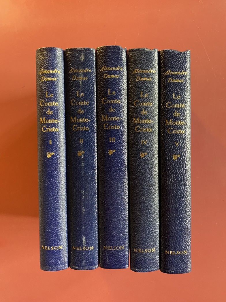 Le Comte De Monté-Cristo 5 volumes