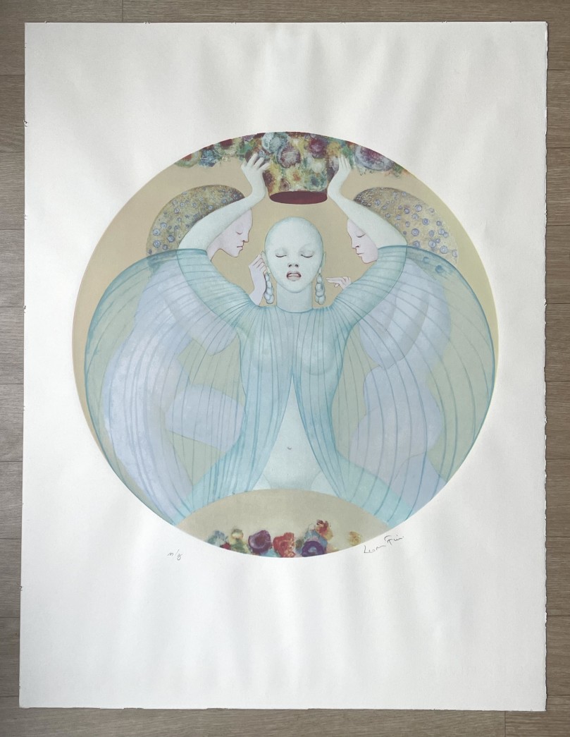 Leonor Fini, rare original serigraph 1970