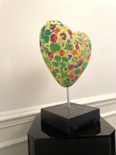 Heart sculpture in the style of Jim Dine(3)