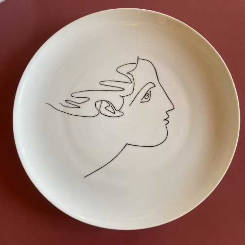 Picasso assiette Limoge(1)