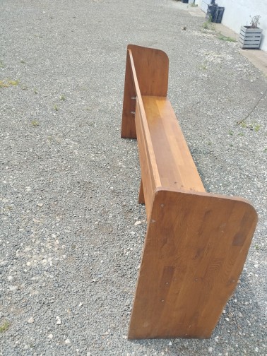 Banc d'église en bois(5)