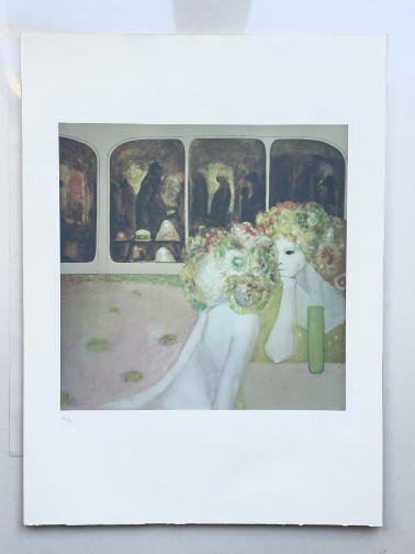 Leonor Fini, rare original serigraph 8(4)