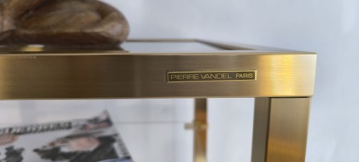 Etagère dorée Pierre Vandel Paris,Pierre VANDEL,Pierre Vandel(3)