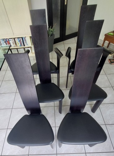 chaises & fauteuils design bois et cuir,ROCHE & BOBOIS(2)